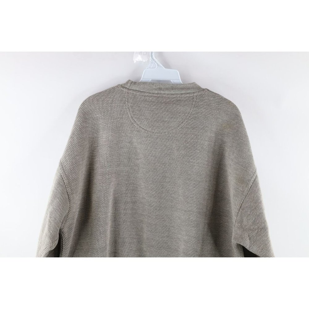 Vintage 90s Orvis Mens Large Distressed Leather E… - image 8